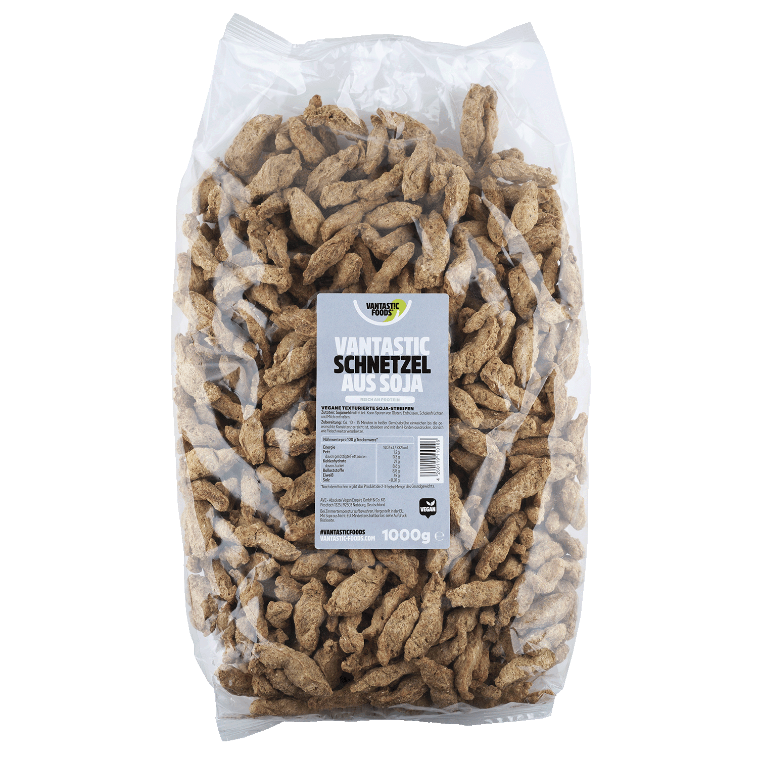 Vantastic Schnetzel aus Soja