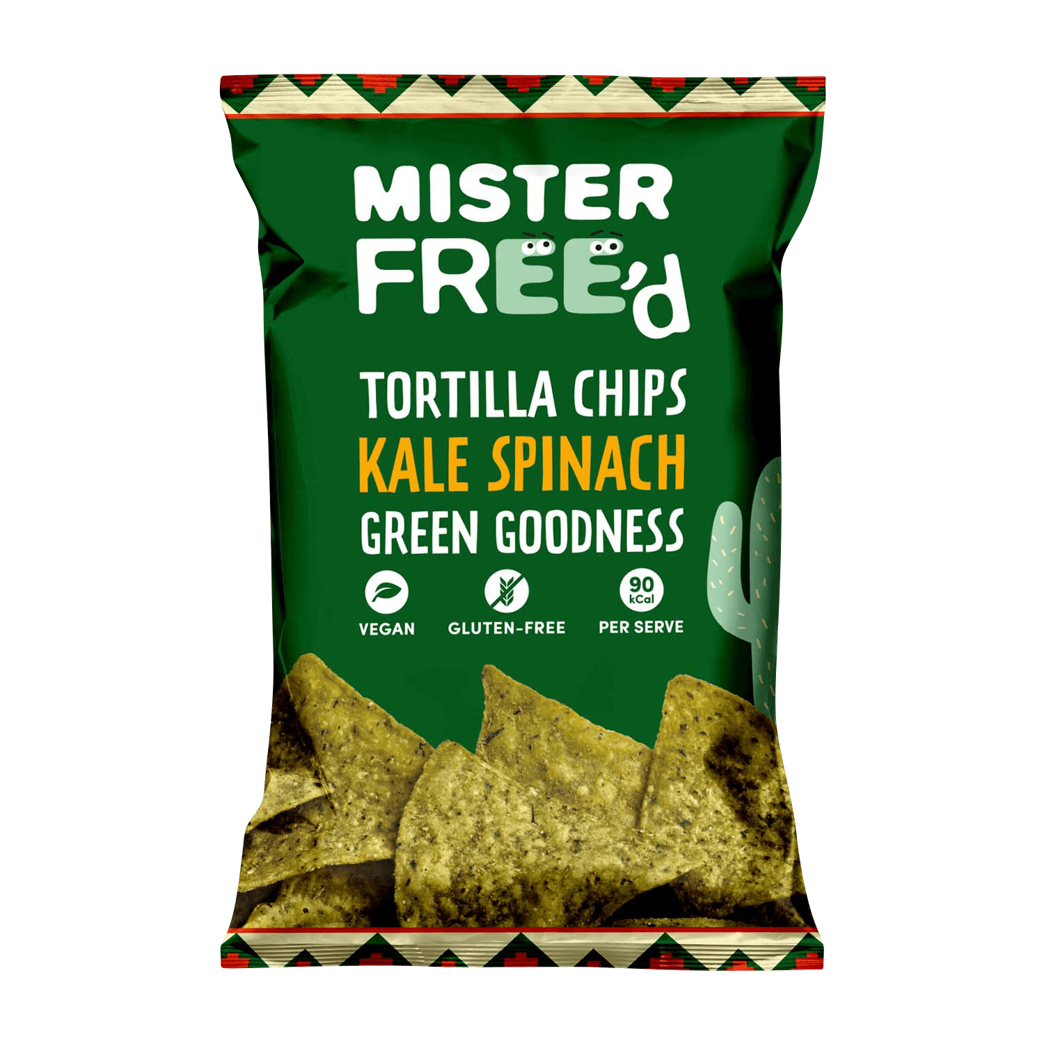 Tortilla Chips Kale & Spinach