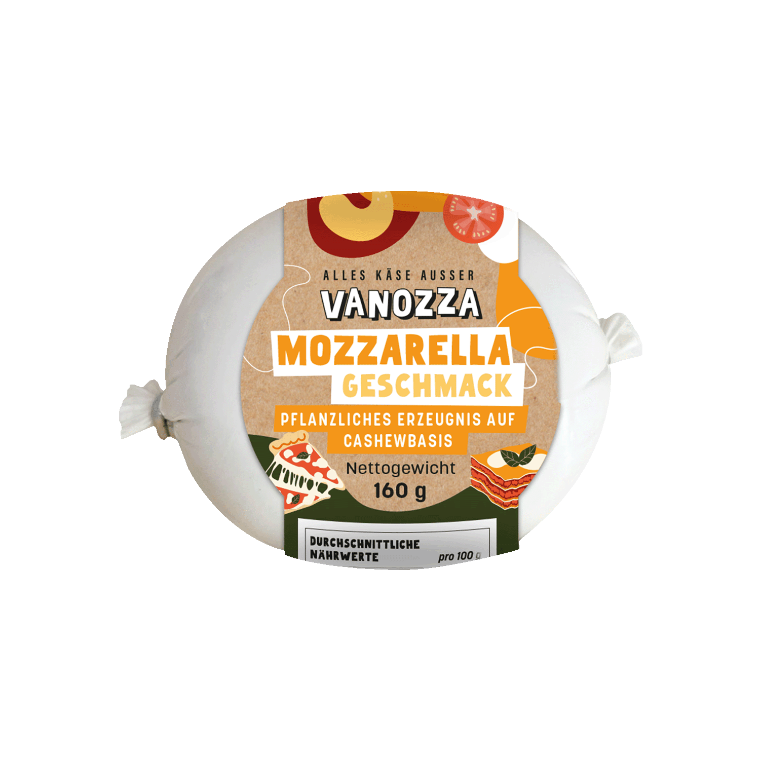 Mozarella Geschmack Kugel