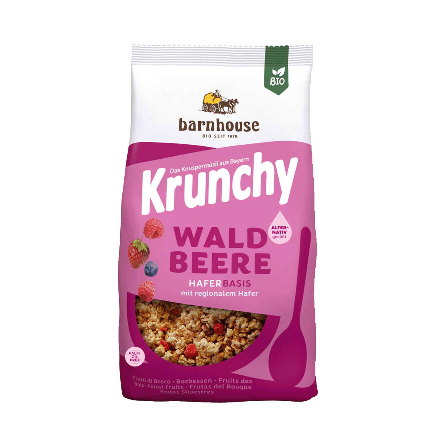 Krunchy Waldbeere alternativ gesüßt