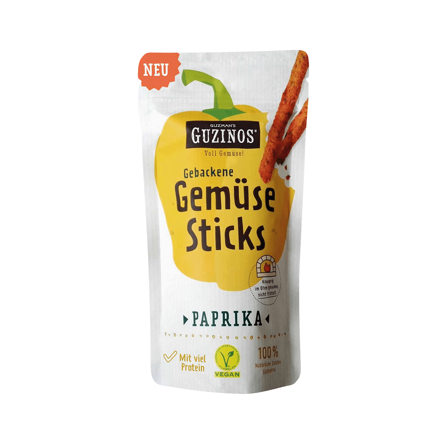 Gemüsesticks Paprika