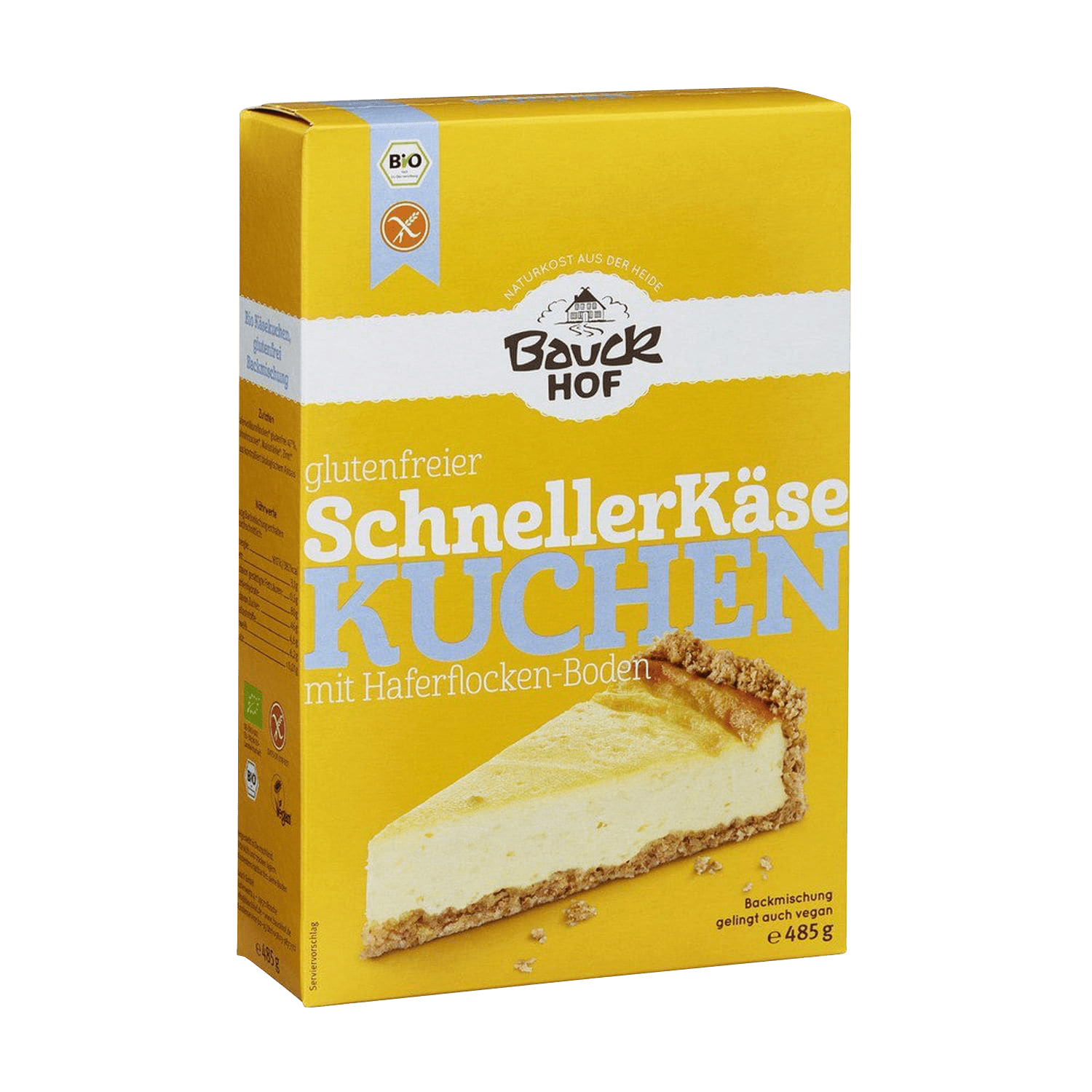 Schneller Käsekuchen glutenfrei