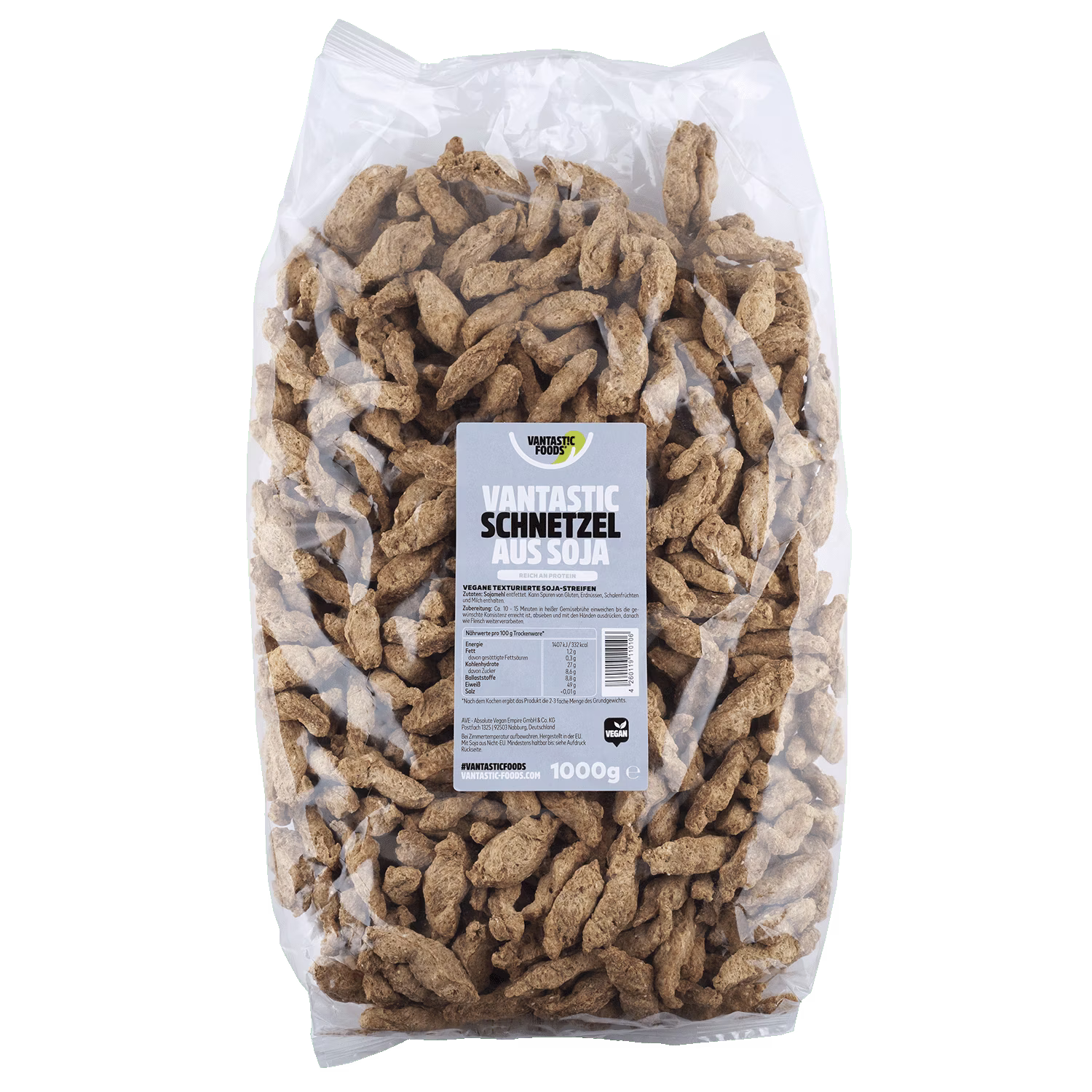 Vantastic Schnetzel aus Soja