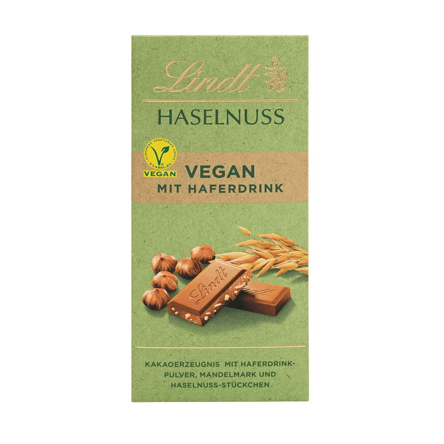 Vegan Haselnuss Tafel