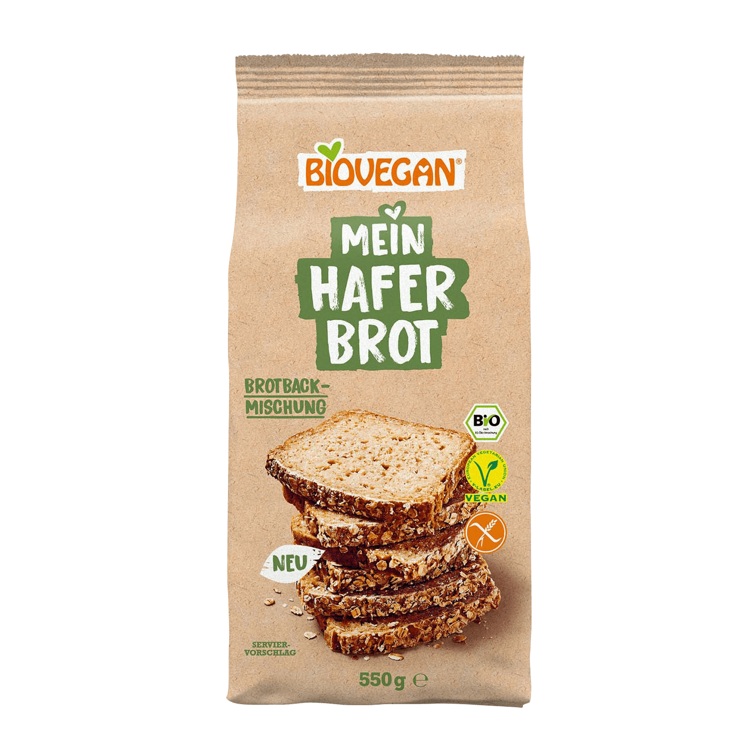 Brotbackmischung Mein Haferbrot