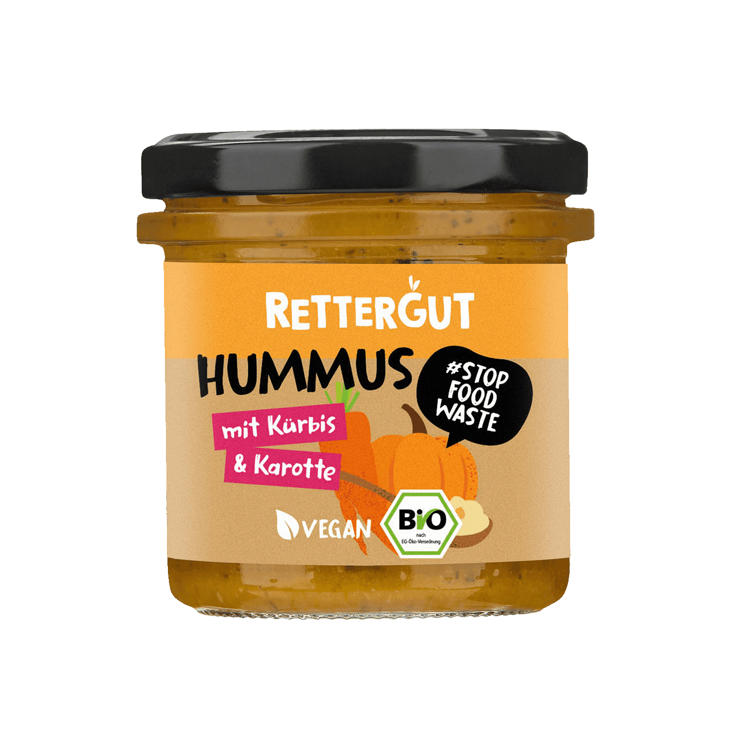 Hummus Kürbis Karotte