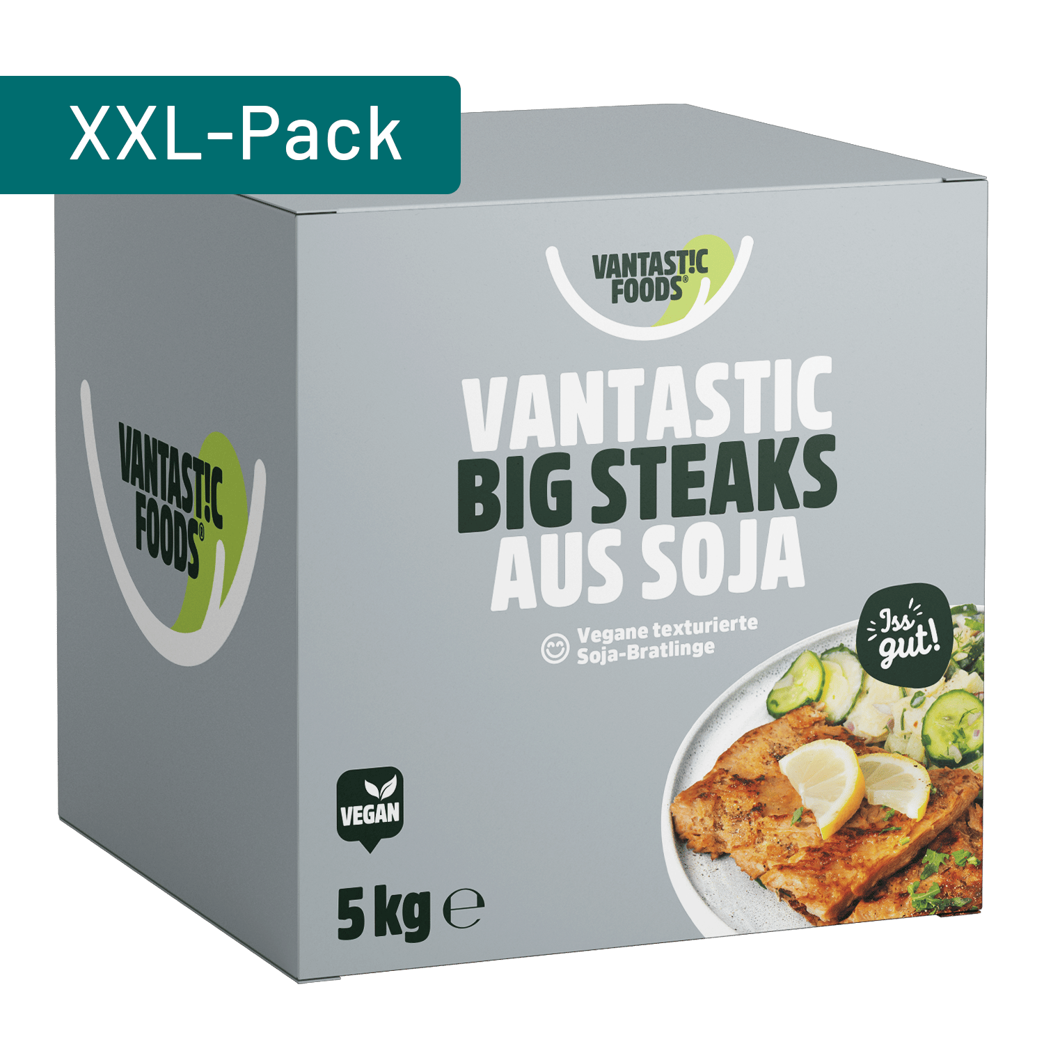 Vantastic Big Steaks aus Soja