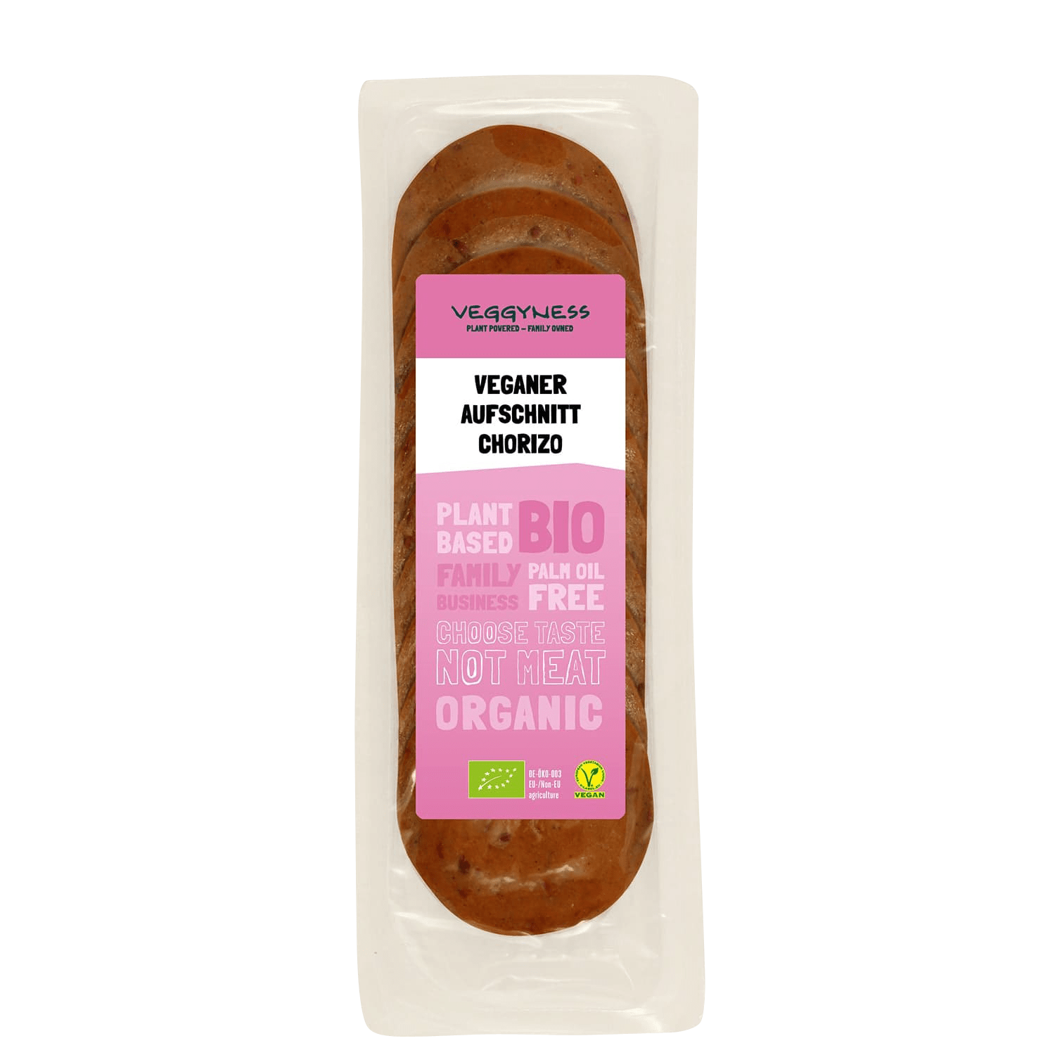 Veganer Aufschnitt Chorizo