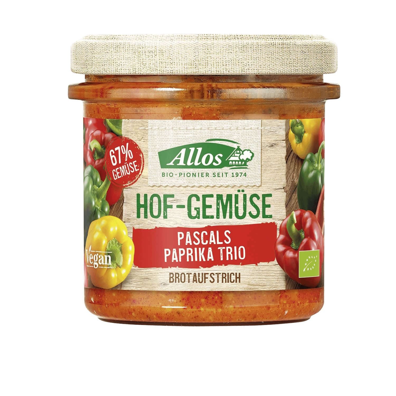 Pascals Paprika Trio Brotaufstrich