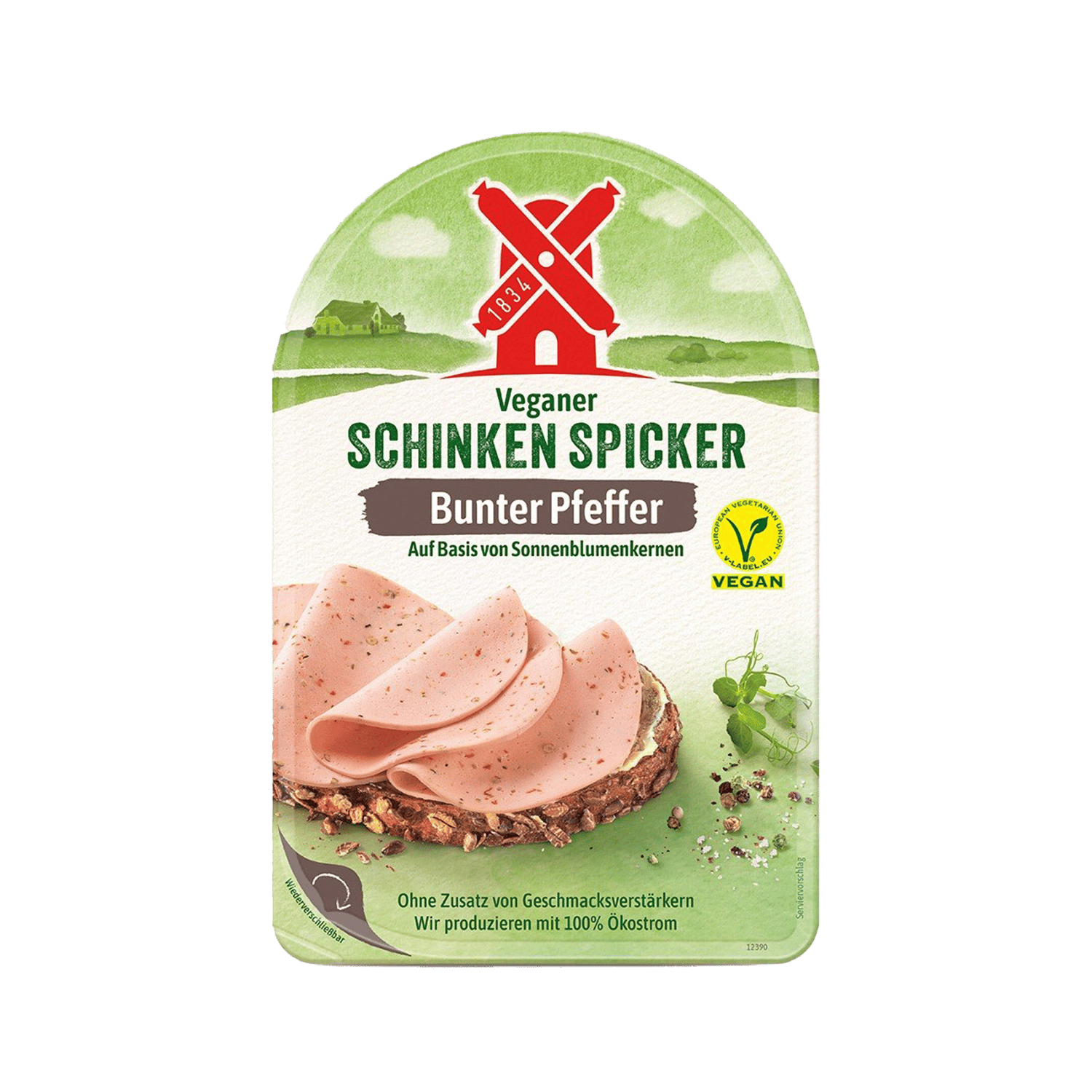 Veganer Schinken Spicker Bunter Pfeffer
