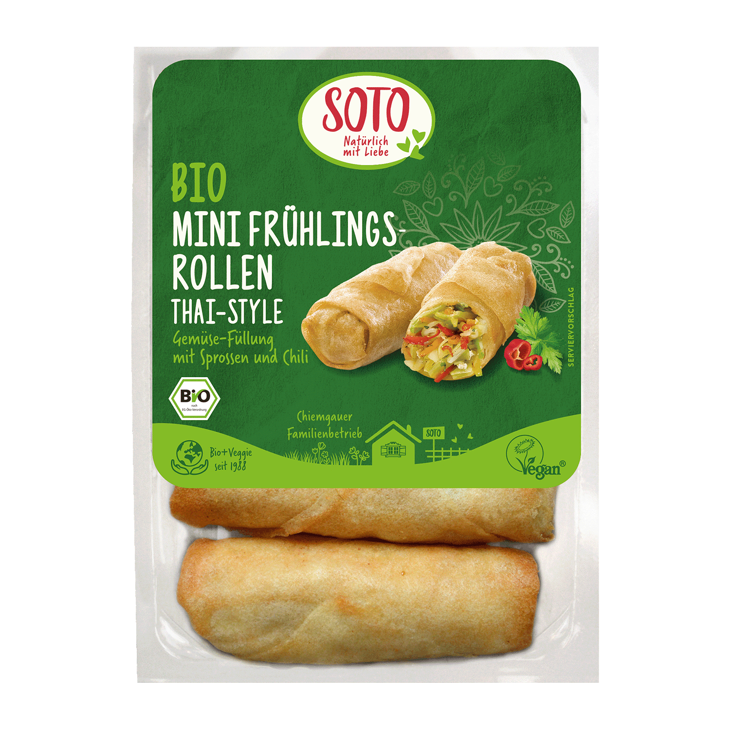 Mini-Frühlingsrollen "Thai"
