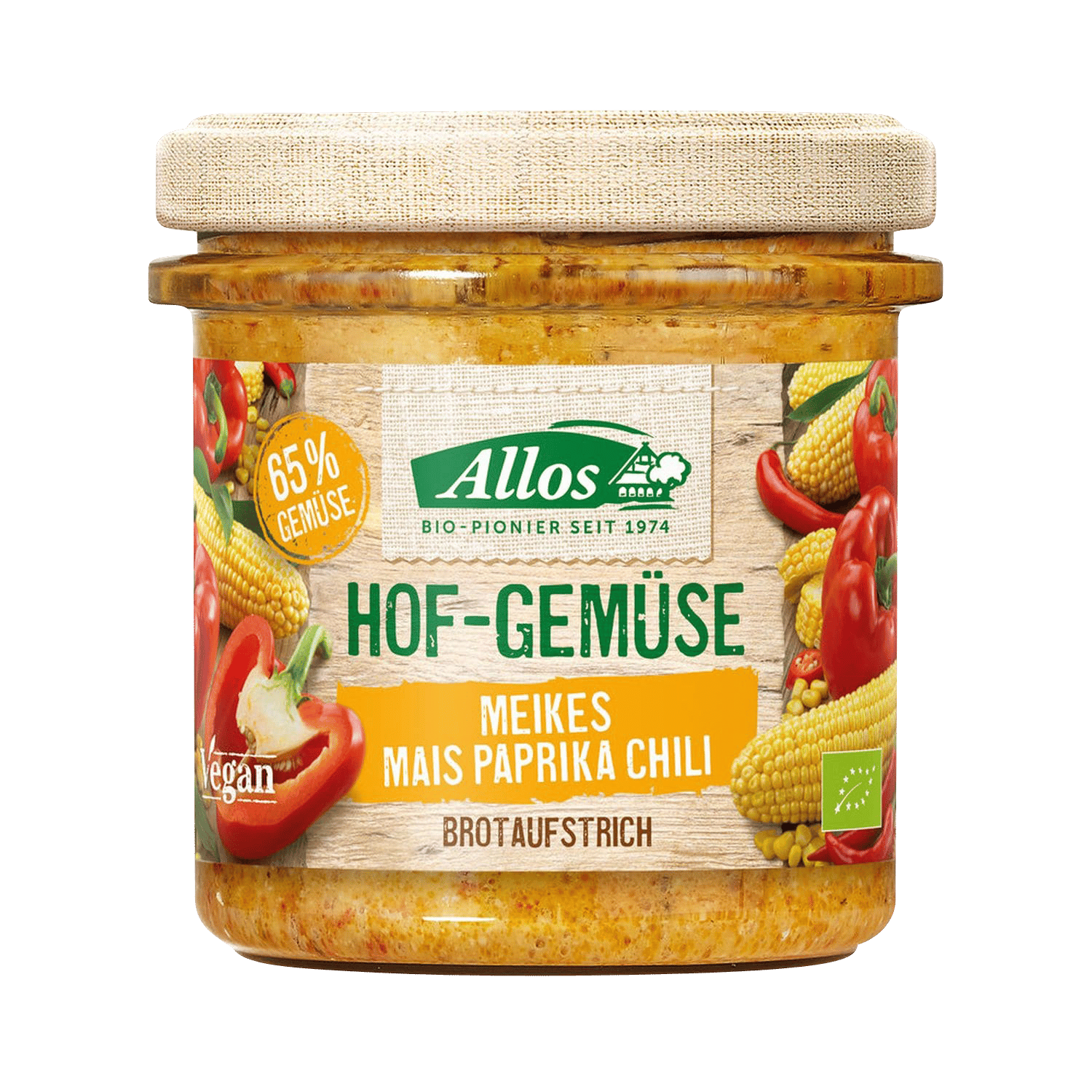 Hofgemüse Meikes Mais Paprika Chili Brotaufstrich