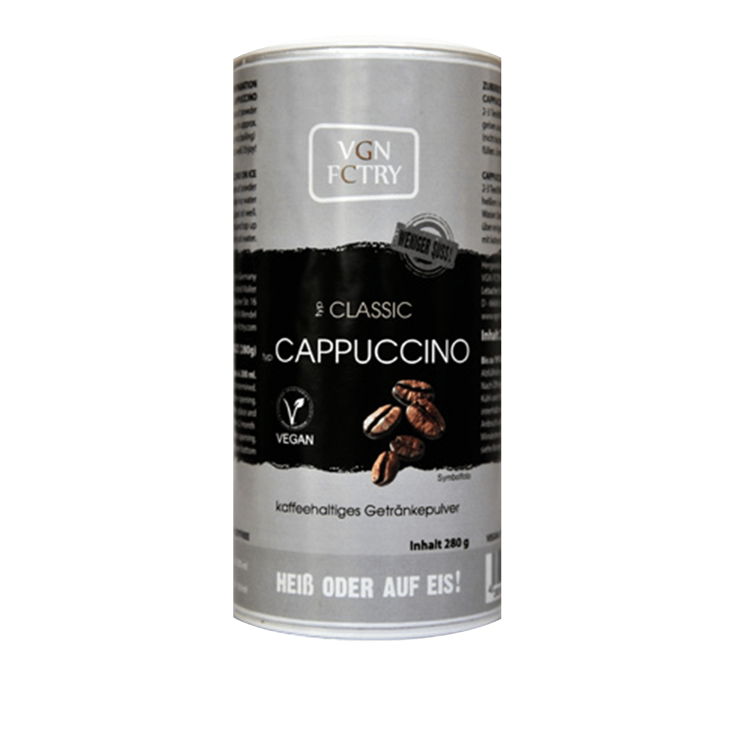 Instant Cappuccino Classic Weniger Süß