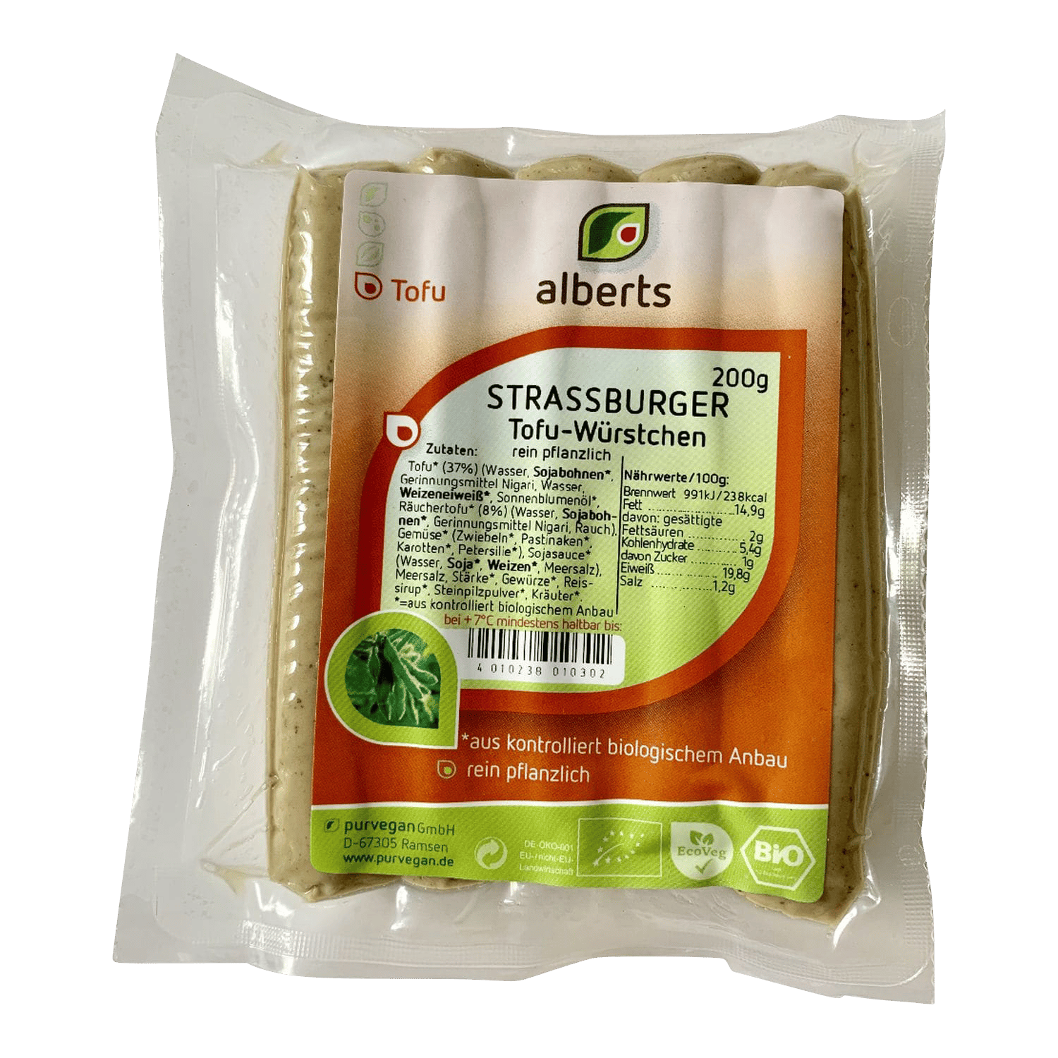 Tofu-Würstchen Strassburger Art
