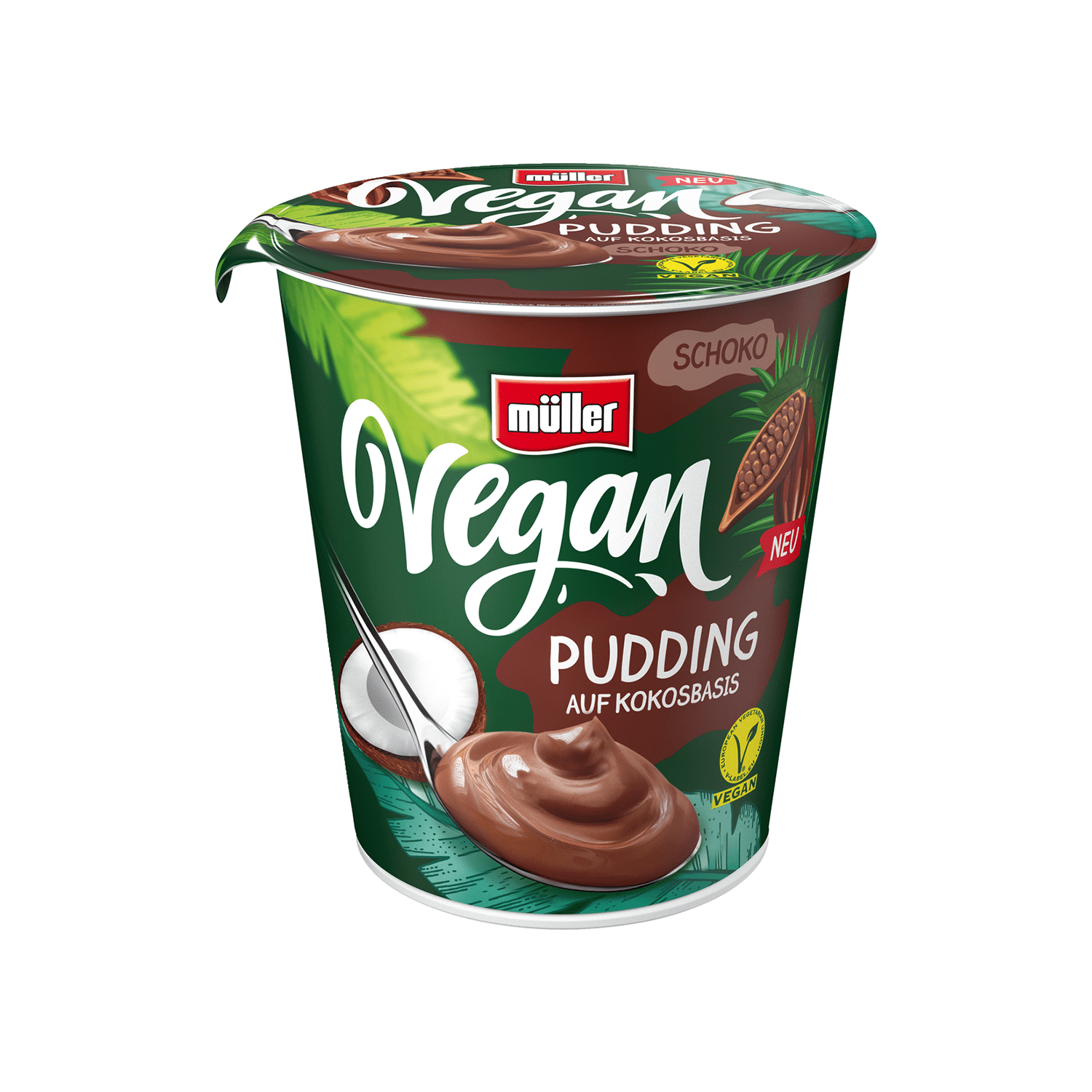 Vegan Pudding Schoko