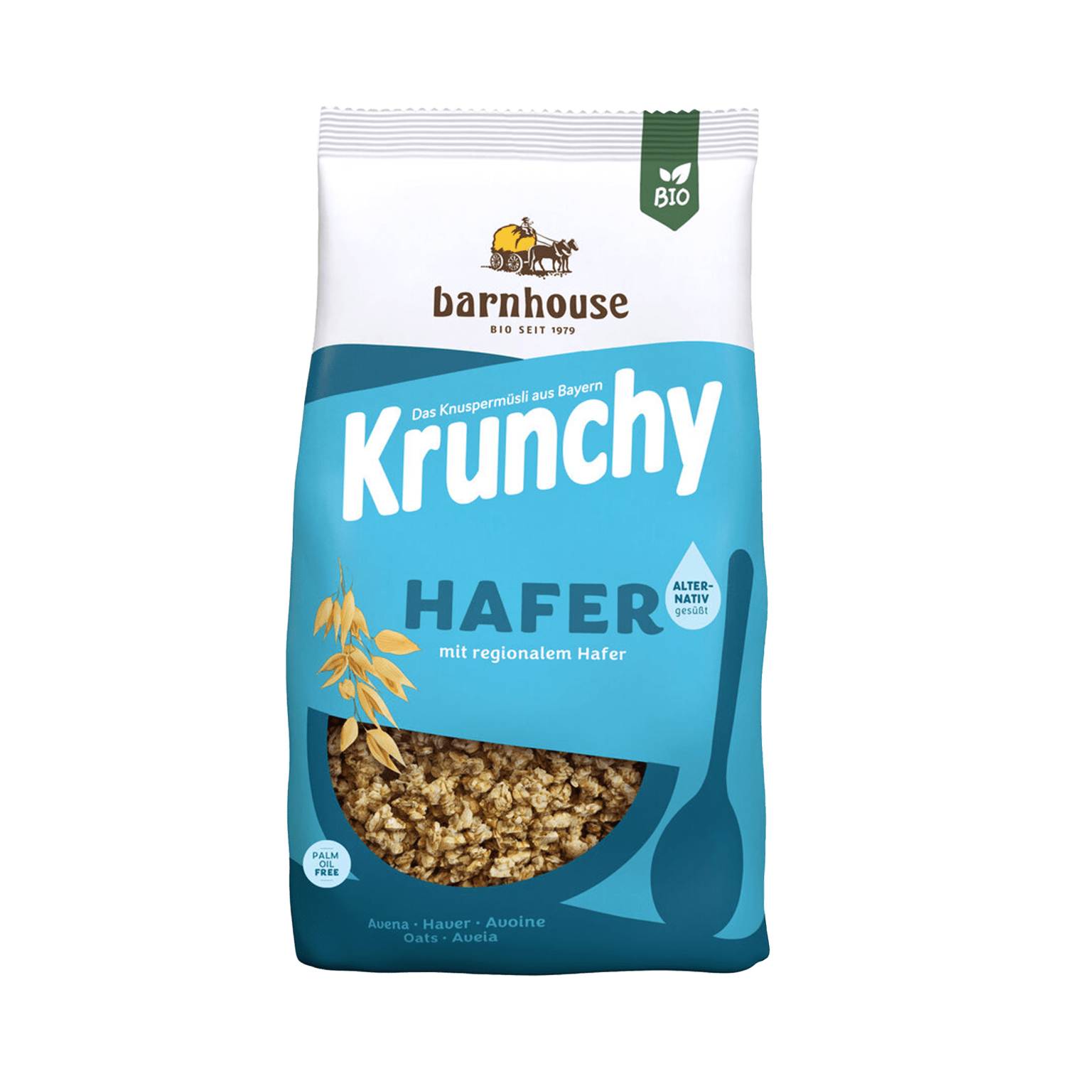 Krunchy Hafer alternativ gesüßt