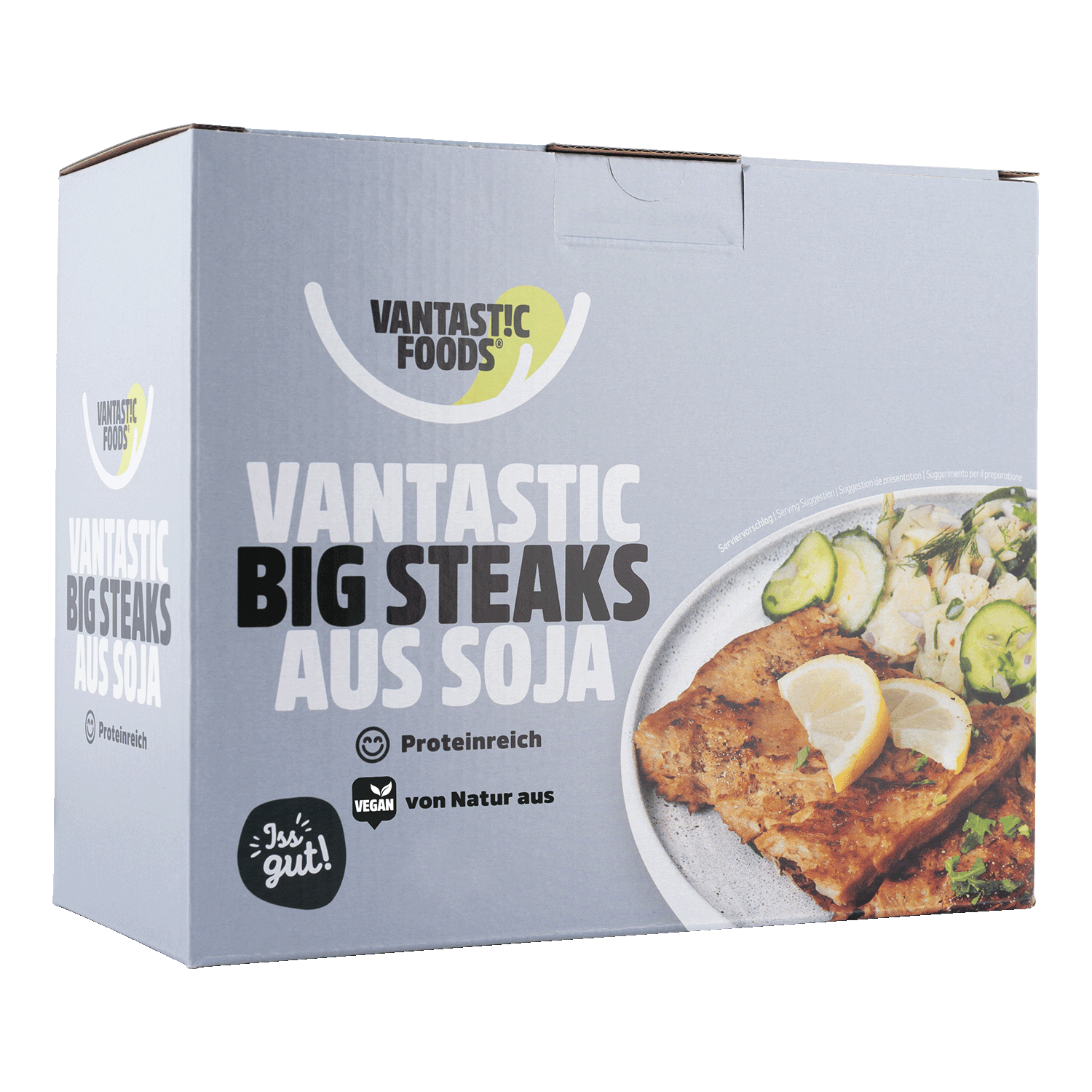 Vantastic Big Steaks aus Soja