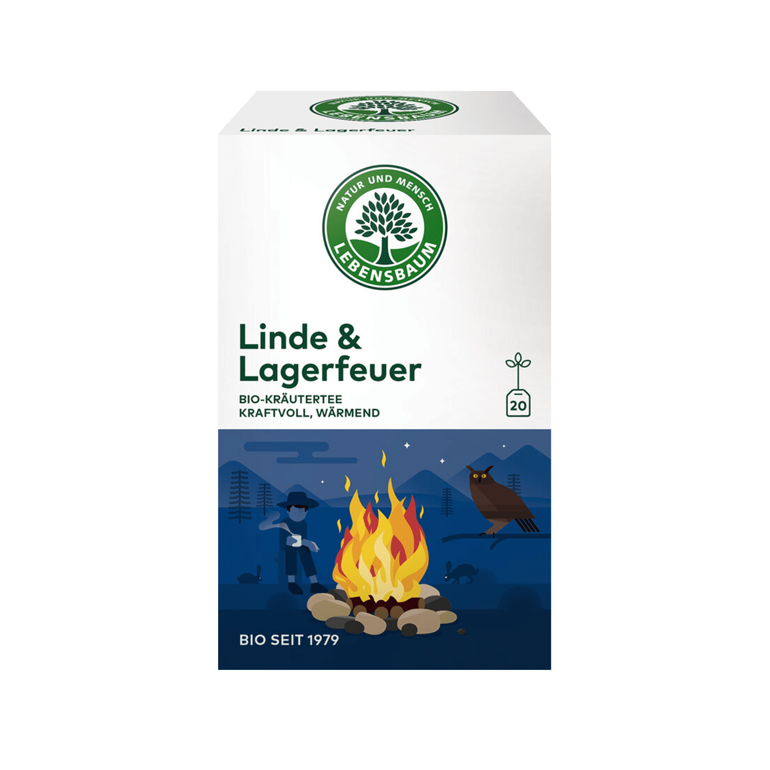 Kräuterteemischung Linde & Lagerfeuer