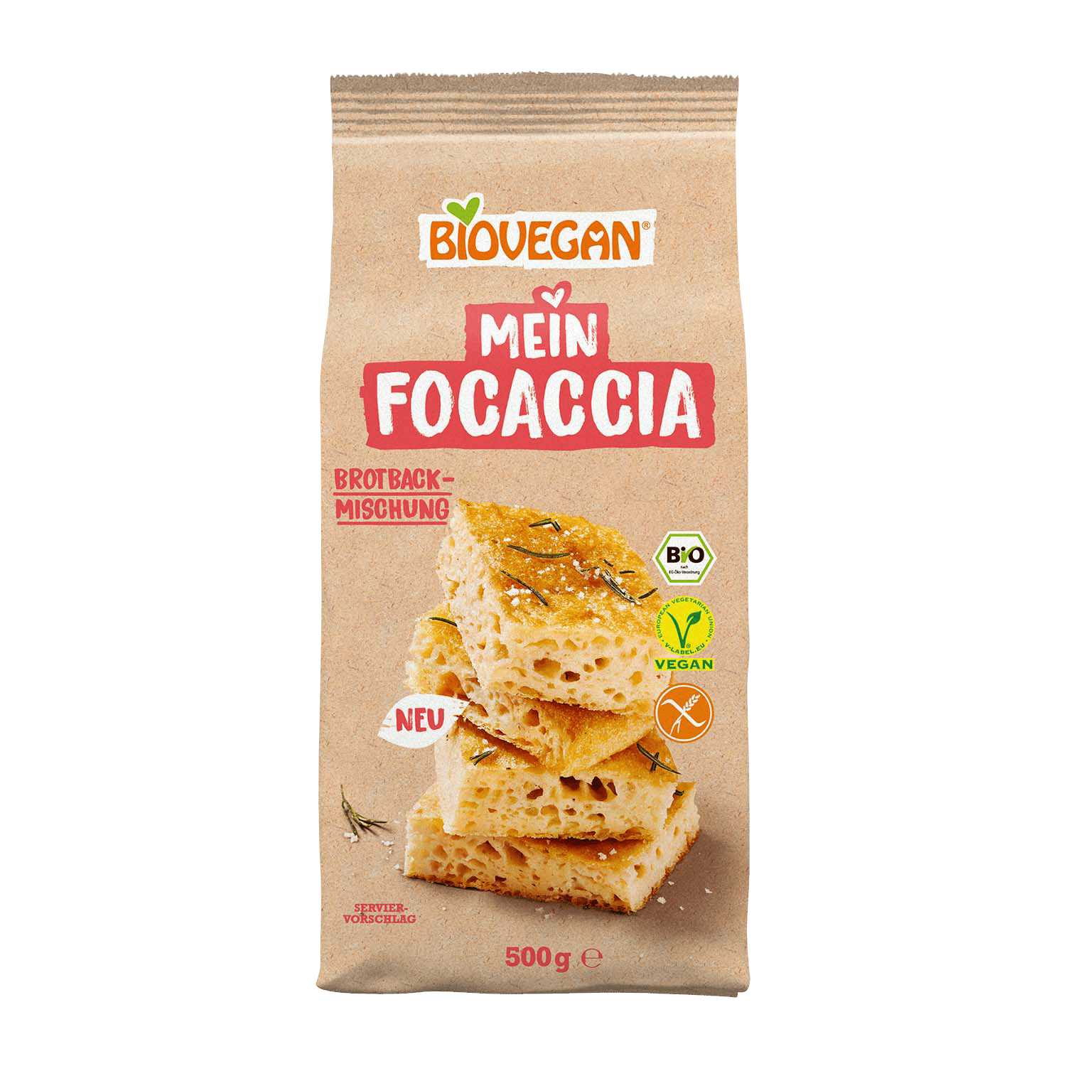 Brotbackmischung Mein Focaccia