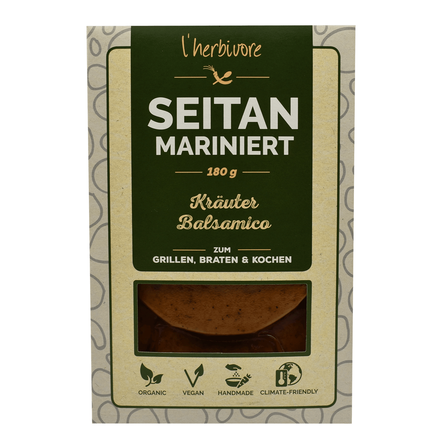 Seitan Mariniert Kräuter Balsamico