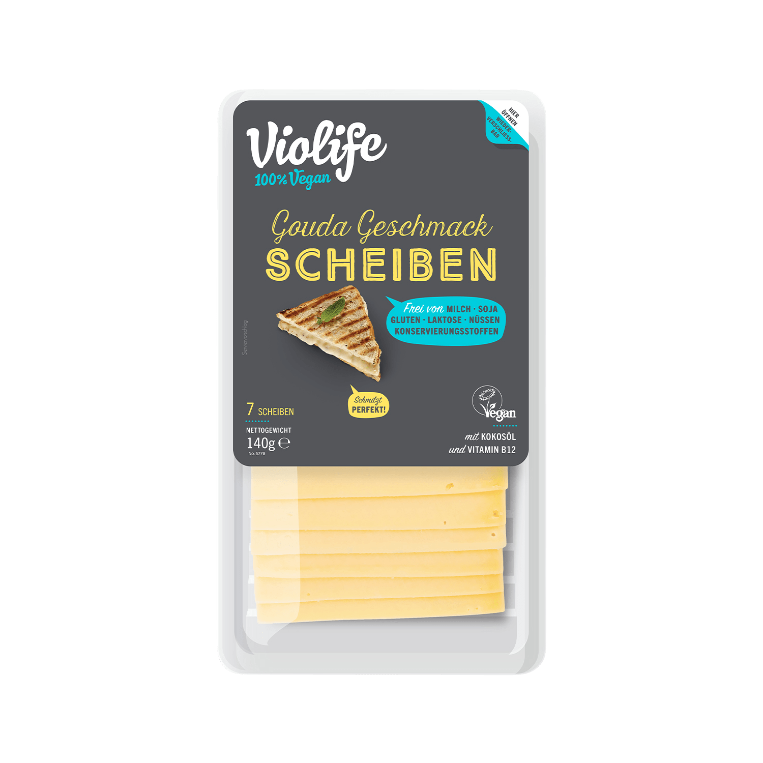 Scheiben Gouda Geschmack