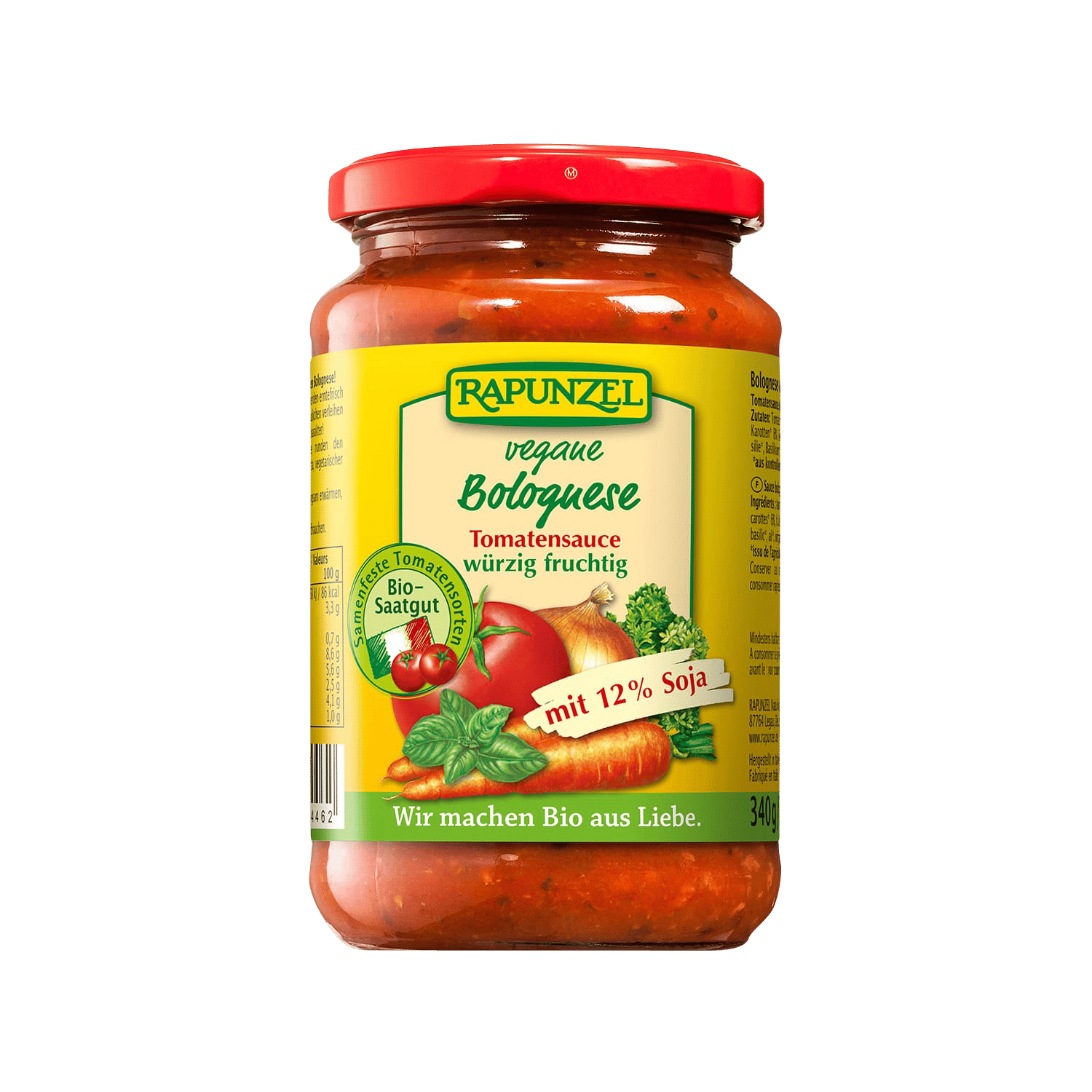 Vegane Bolognese Tomatensauce