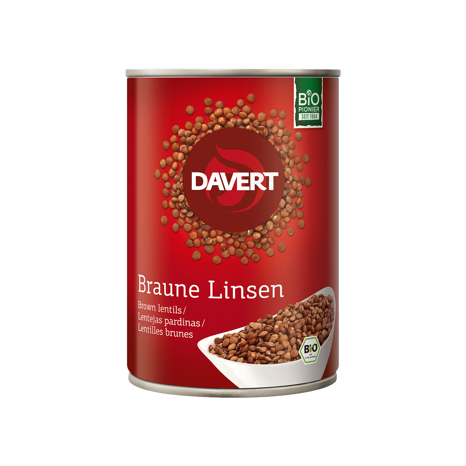 Braune Linsen