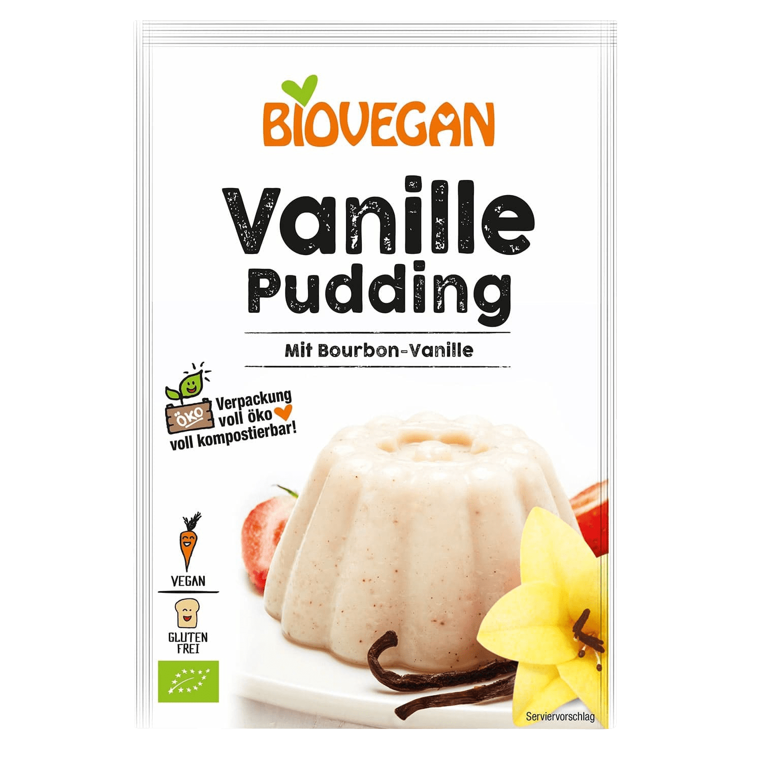 Vanille Pudding mit Bourbon-Vanille