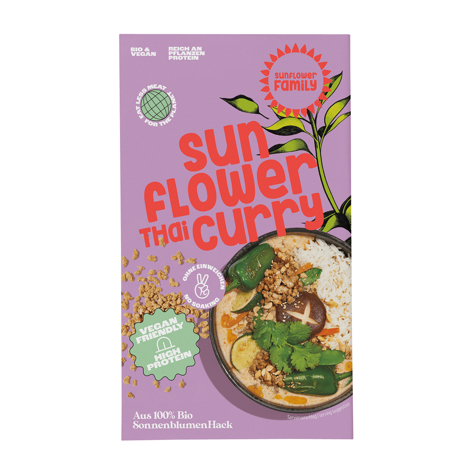 Sonnenblumen Hack Thai Curry