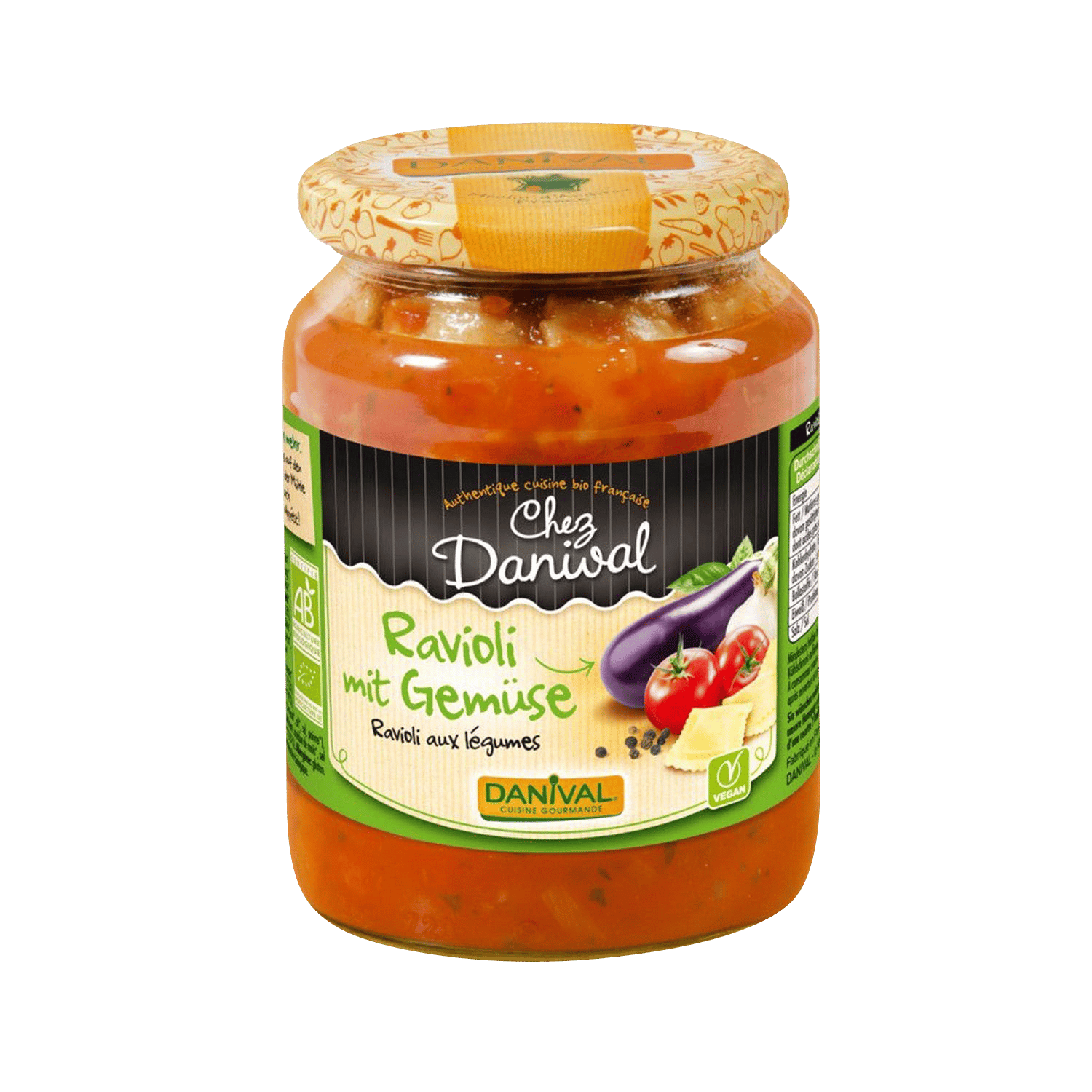 Ravioli mit 5 Gemüsesorten