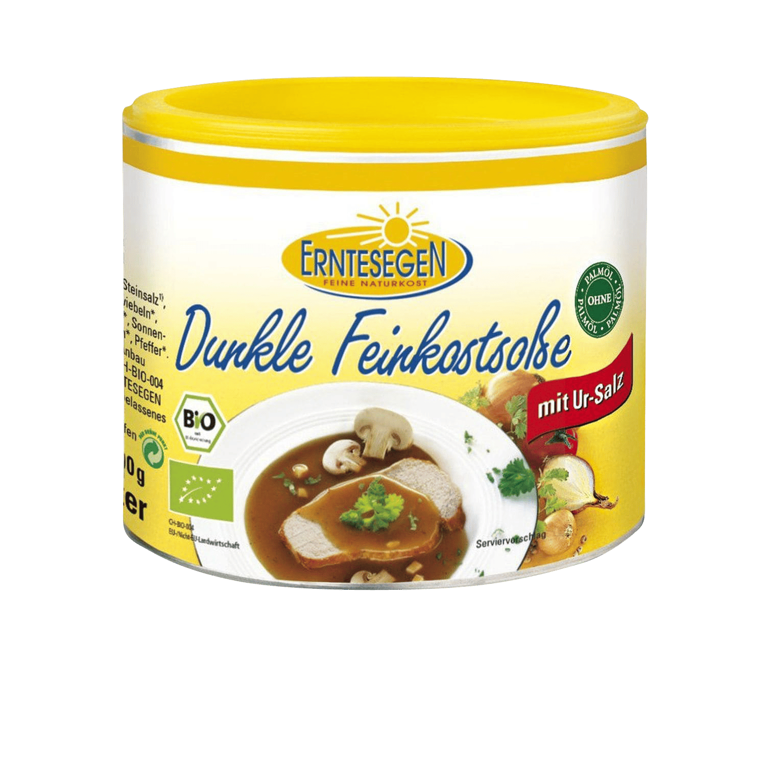 Dunkle Feinkostsauce