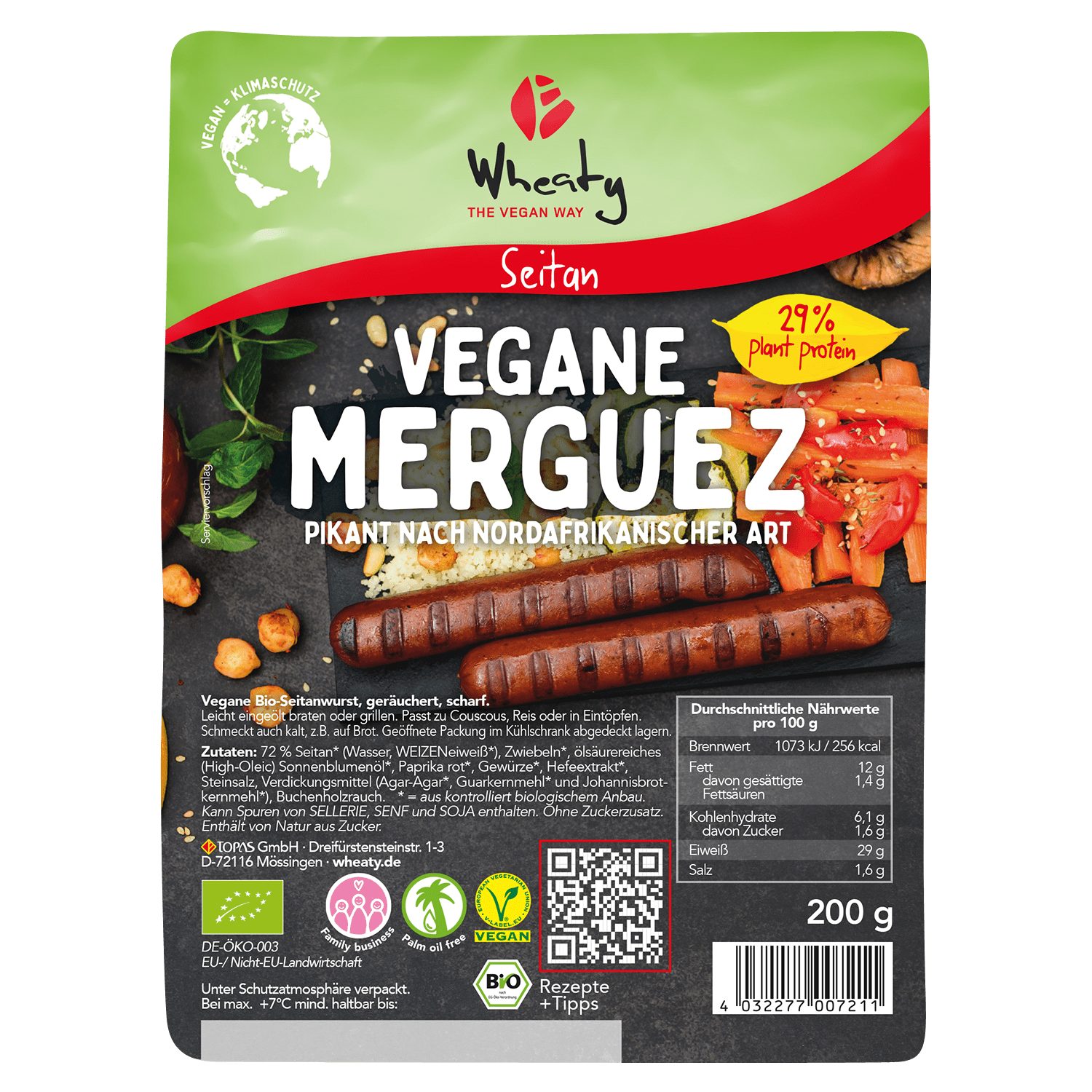 Vegane Merguez