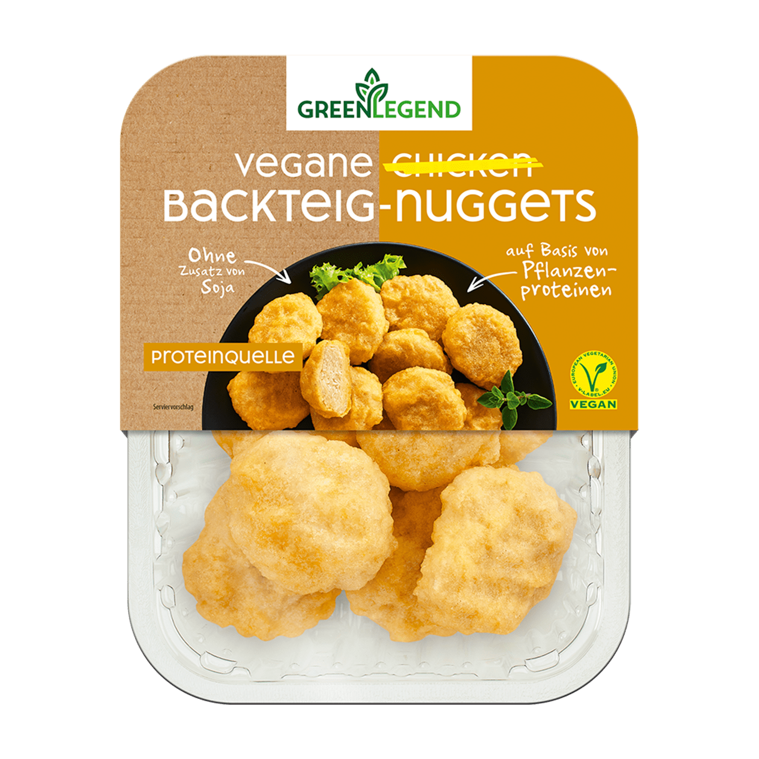 Vegane Chicken Backteig-Nuggets