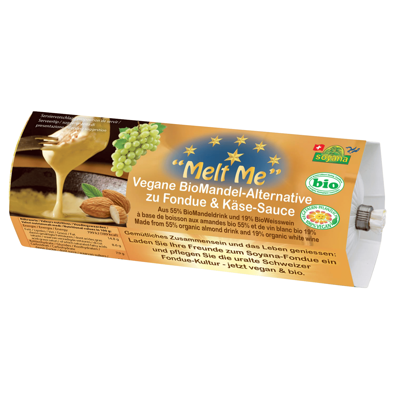 Melt Me Alternative zu Fondue & Käse Sauce