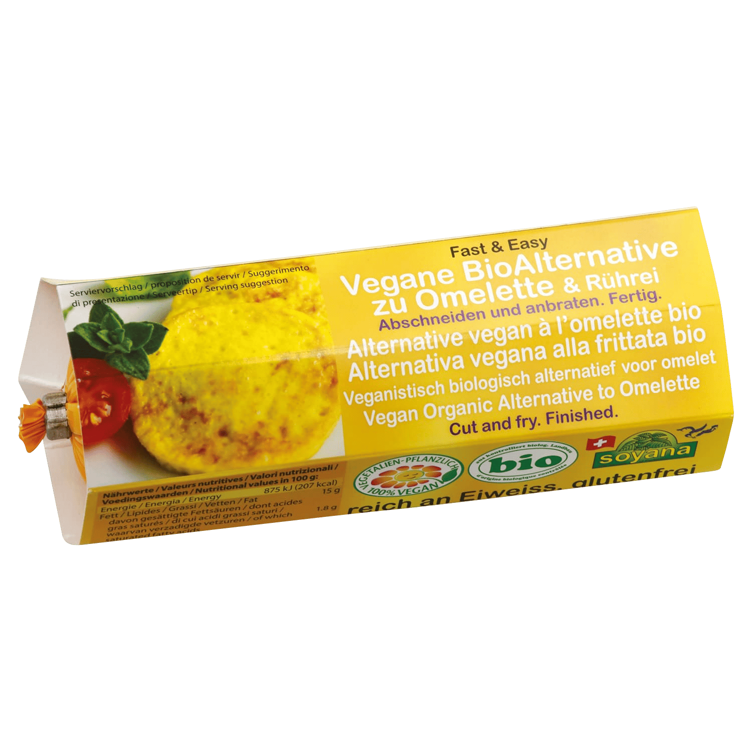 Vegane Alternative zu Omelette oder Rührei