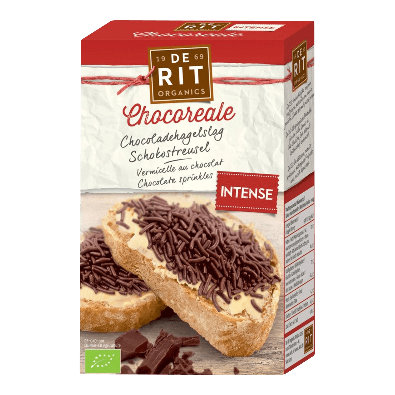 Chocoreale Schokostreusel Zartbitter