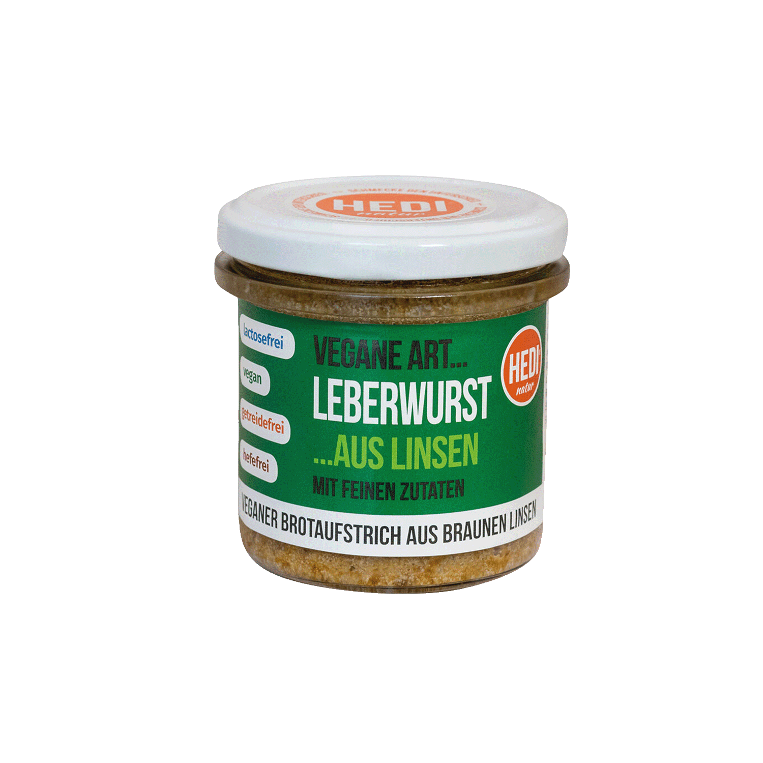 Vegane Art Leberwurst aus Linsen