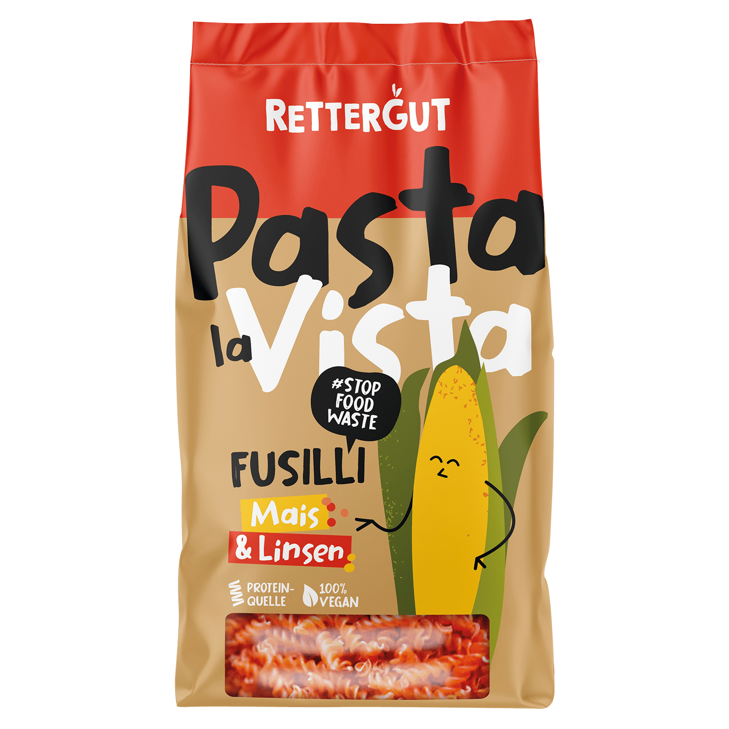 Fusilli aus Mais & Linse