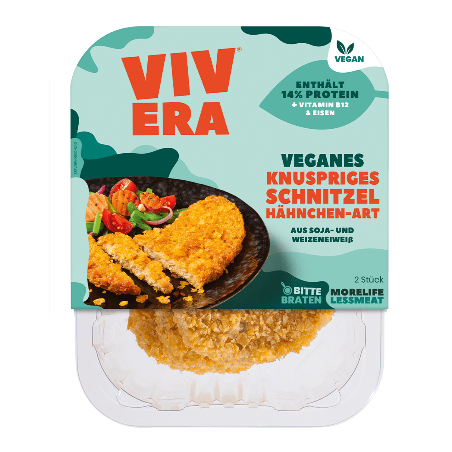 Veganes Knuspriges Schnitzel Hähnchen-Art