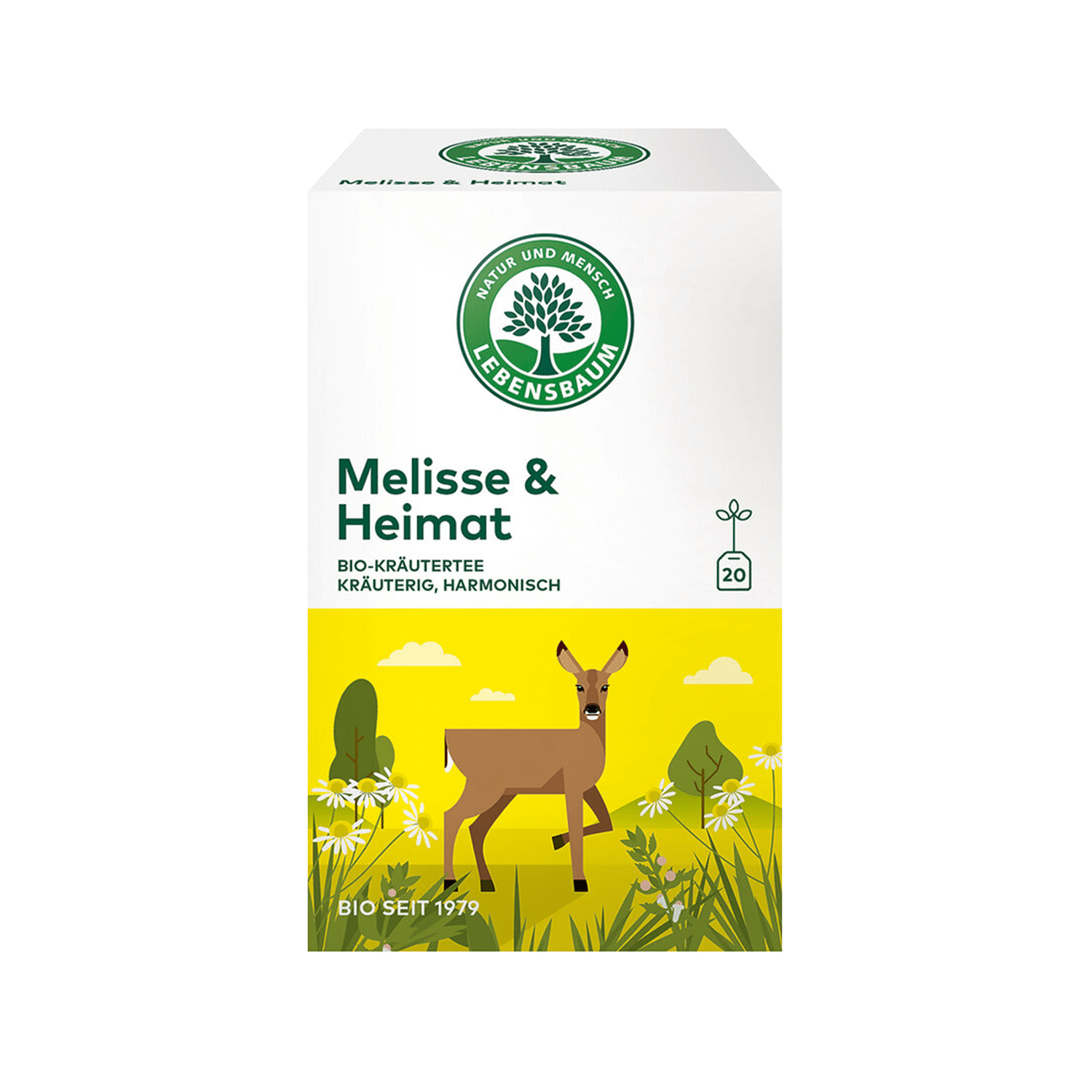 Kräuterteemischung Melisse & Heimat