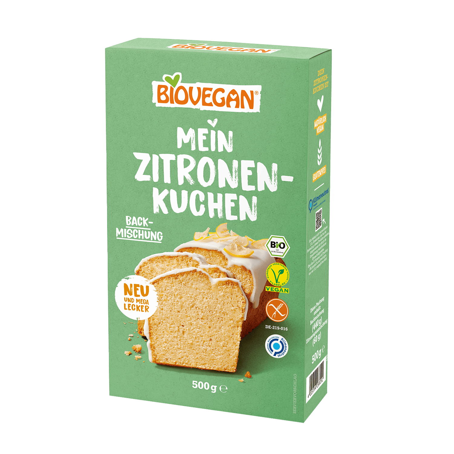 Mein Zitronenkuchen Backmischung