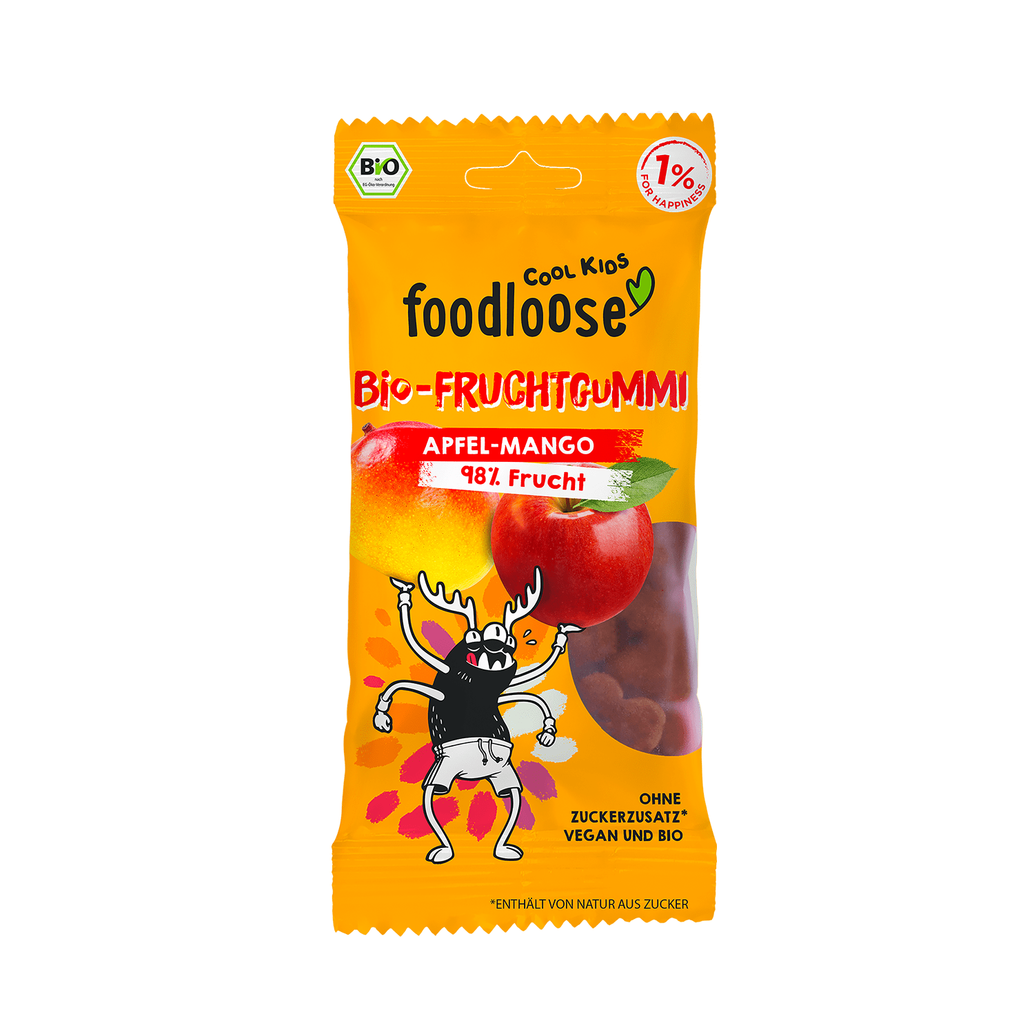 Fruchtgummi Apfel-Mango