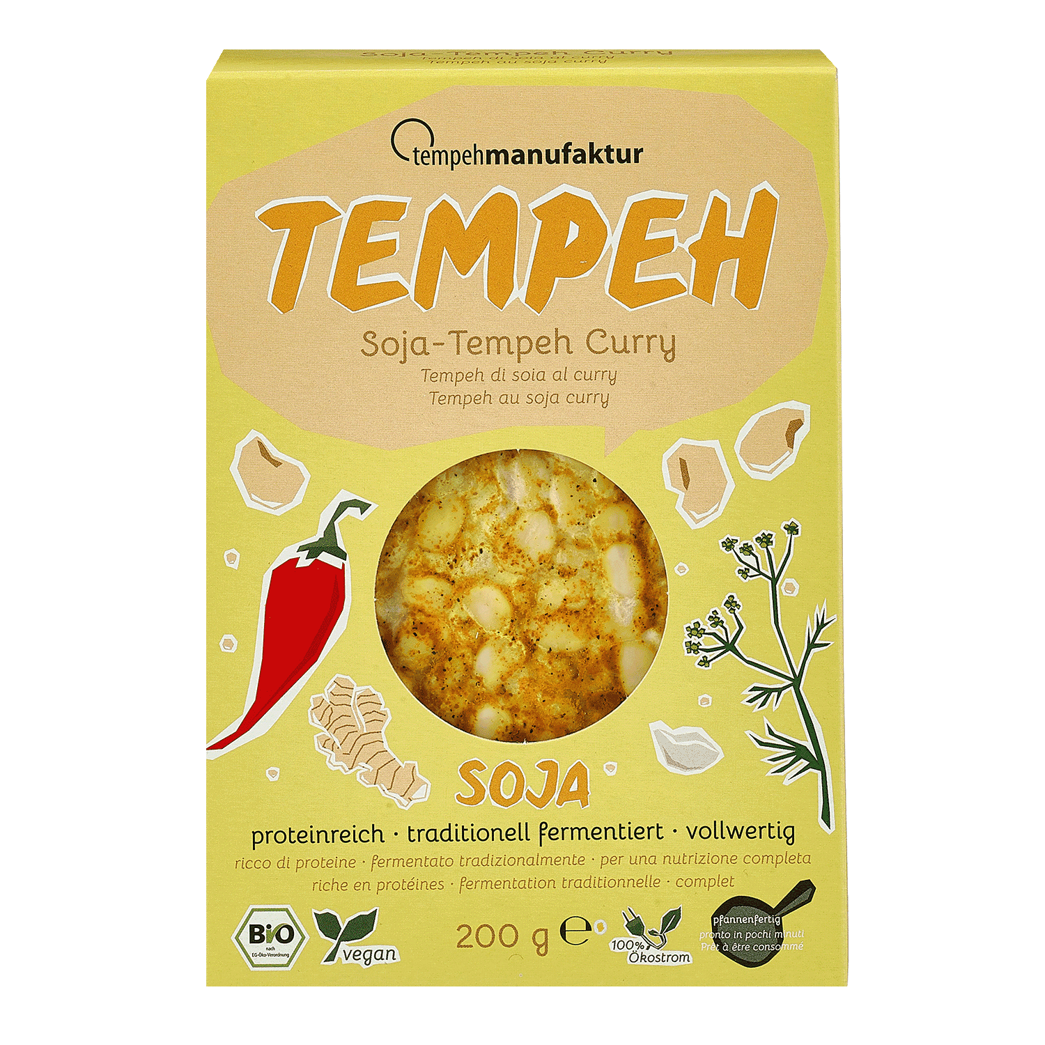 Soja-Tempeh Curry