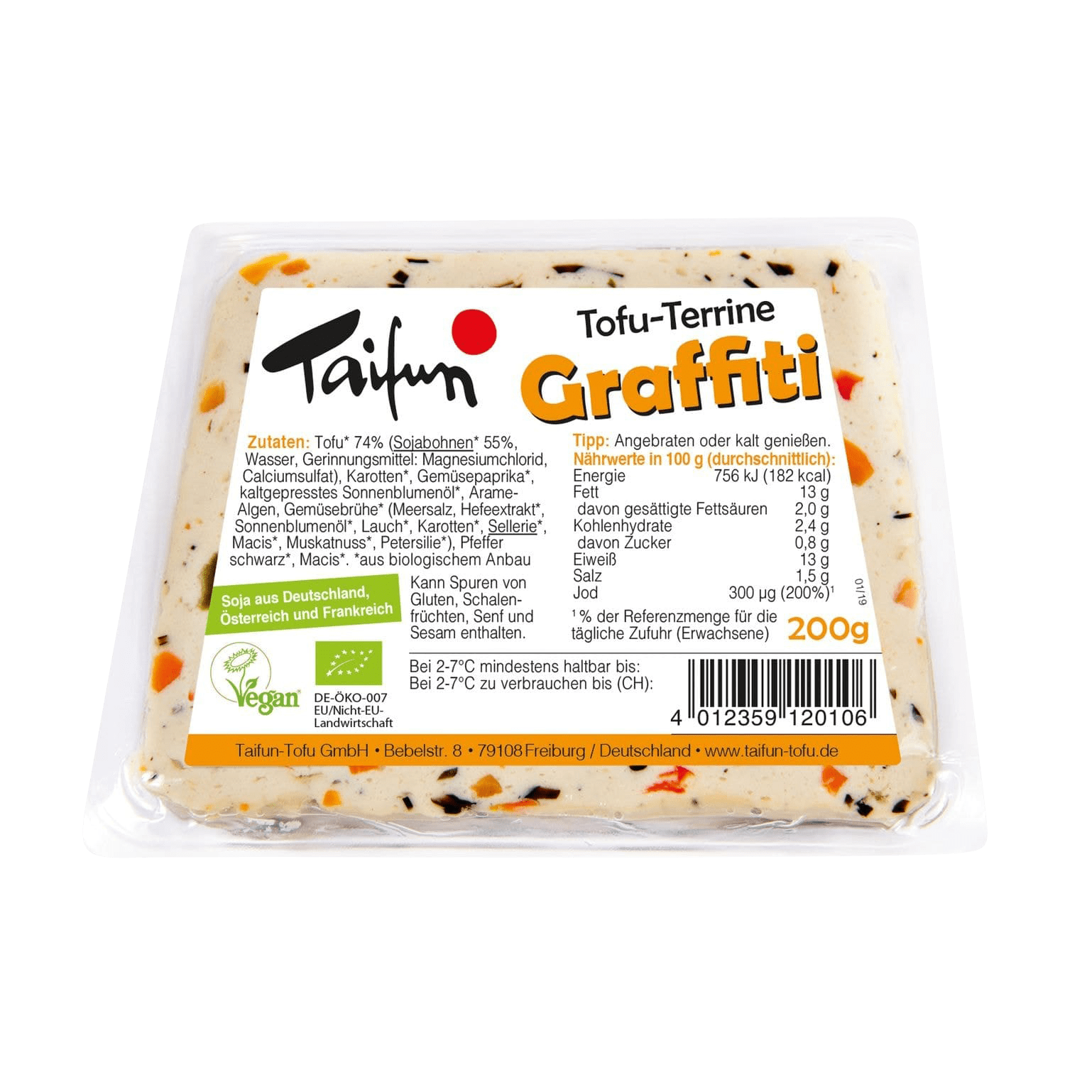 Graffiti Tofu-Terrine