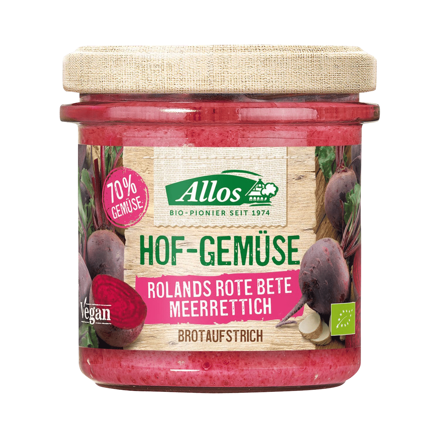 Rolands Rote Bete Meerrettich Brotaufstrich