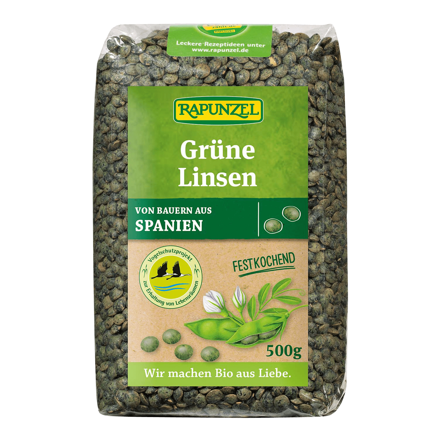 Grüne Linsen